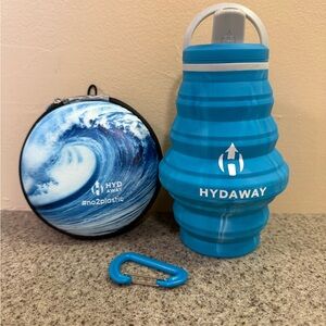 Blue Collapsible Water Bottle